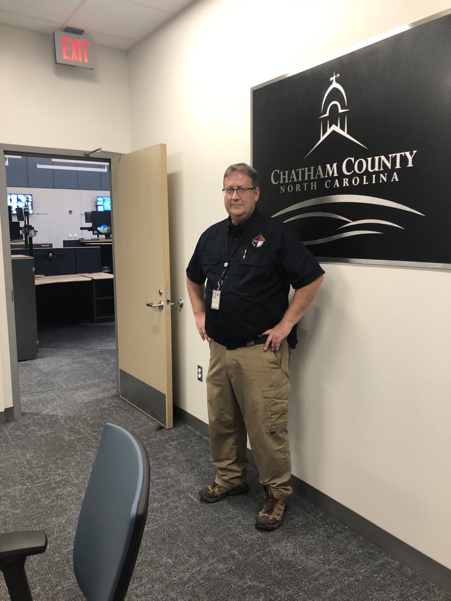 EverettIndira's tweet photo. Looking forward to continued partnerships planned w Chatham County Emergency Management Director Steve Newton. Delighted to see their new facility &amp; utility terrain vehicle purchased with a recent @DukeEnergy grant. Together we will continue to work during times of restoration! https://t.co/8cWtglkMal