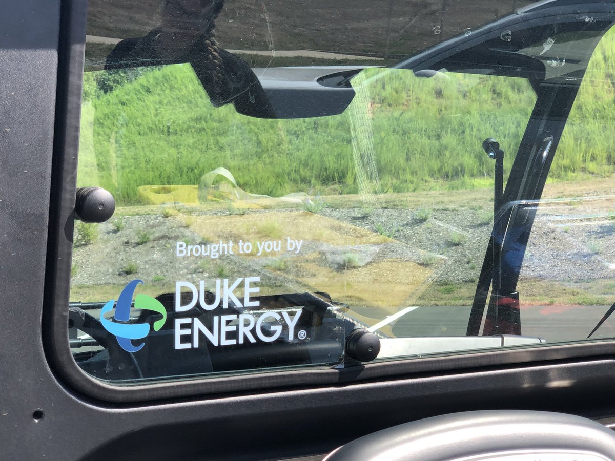 Looking forward to continued partnerships planned w Chatham County Emergency Management Director Steve Newton. Delighted to see their new facility &amp; utility terrain vehicle purchased with a recent <a href="/DukeEnergy/">Duke Energy</a> grant. Together we will continue to work during times of restoration!