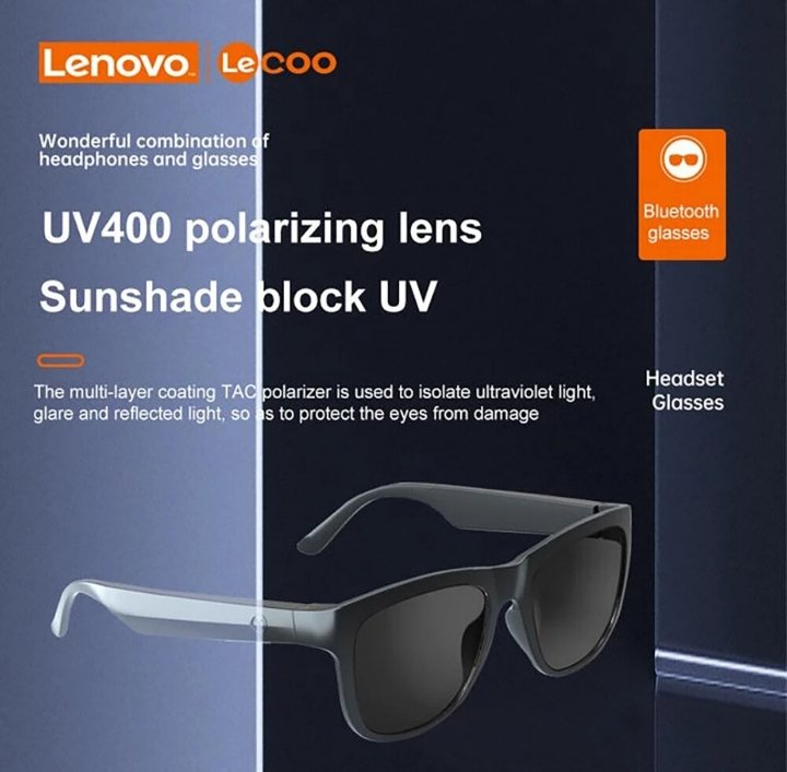 Lenovo Lecoo-C8 bluetooth V5.0 Earphone 120mAh #Battery IPX6 Waterproof Anti-glare Voice Control Smart Touch 31g Lightweight #Sunglasses Sport #Headphone
bgbee.onelink.me/nbmq/zurev6te