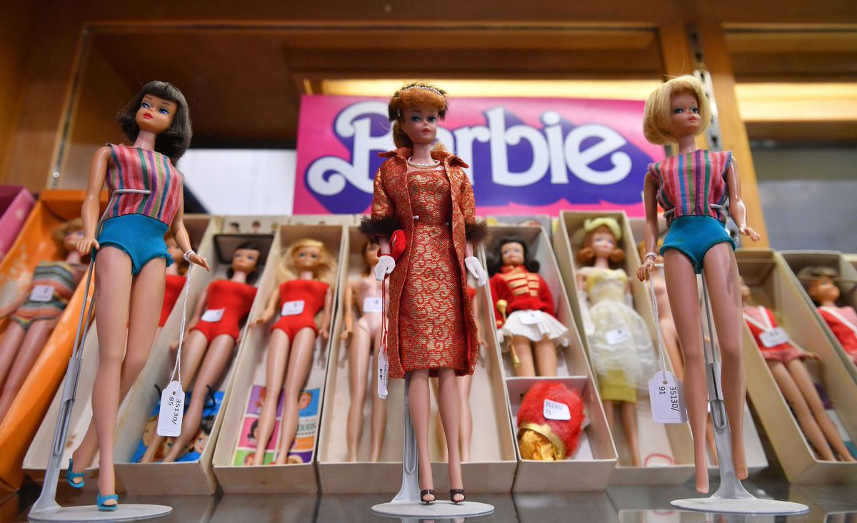 WTEN's tweet photo. 🎀 Your vintage Barbie dolls might be worth a pretty penny — if you have the right ones https://t.co/7QdB8TRQCL https://t.co/BXpuaT32CO