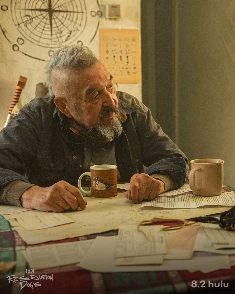 RezDogsFX's tweet image. The truth is out there. See Graham Greene in The Final Season of FX’s #ReservationDogs. Streaming 8.2. Only on Hulu.
