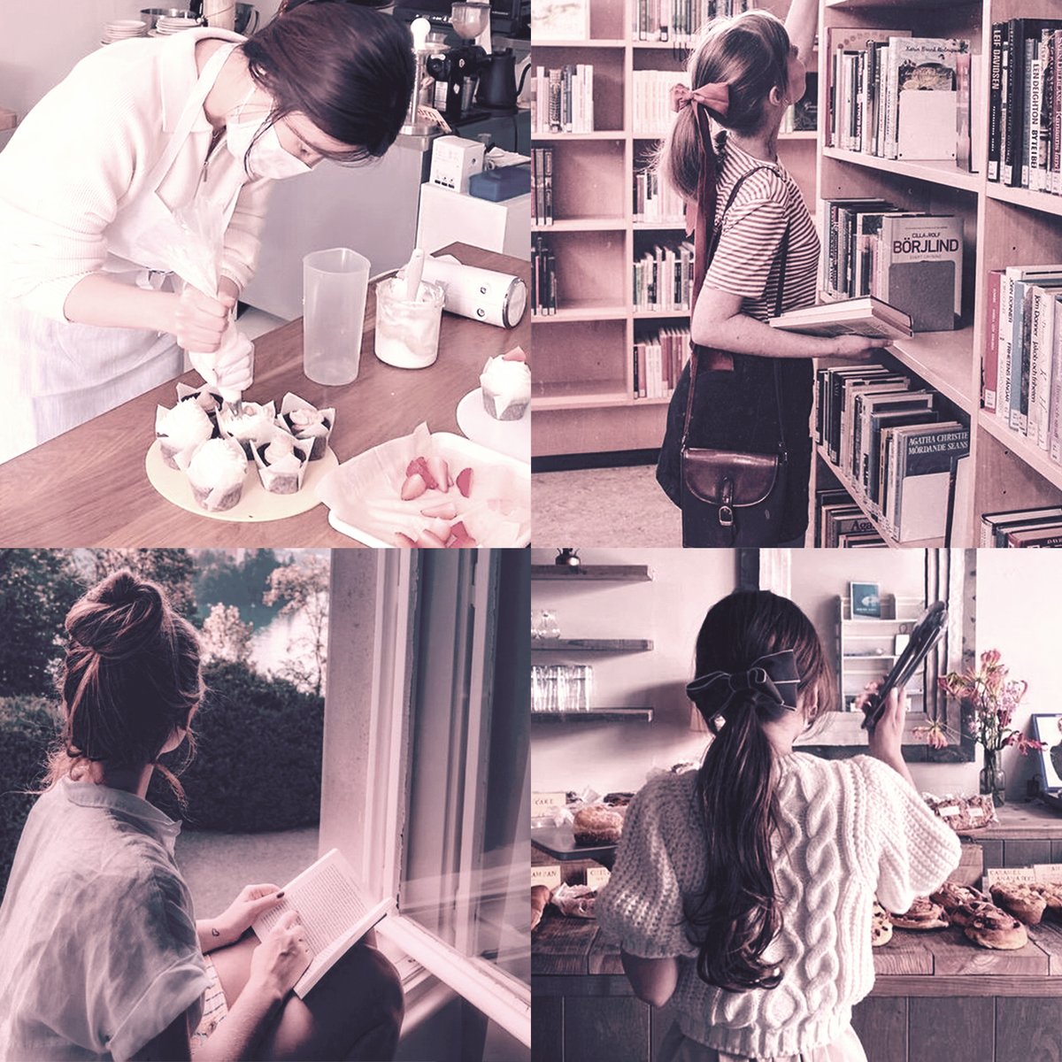 reci1999's tweet photo. modern aesthetic 🖤 
Arikan Farkas
major: something related to baking
food: anything that fits in a picnic basket
pastimes: hanging out with her friends, doodling, nature walks, gerdening
where to find her:  usually with Seb, or walking her dog, moongazing https://t.co/jBOBFHV9L6
