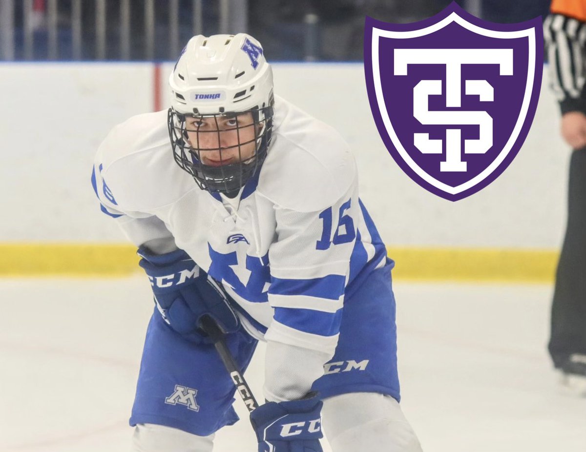 MNHockeyLife's tweet photo. Gavin Garry of Minnetonka commits to the University of St. Thomas 👏
📸 @Romuald_Images https://t.co/9eoAR8J5tz