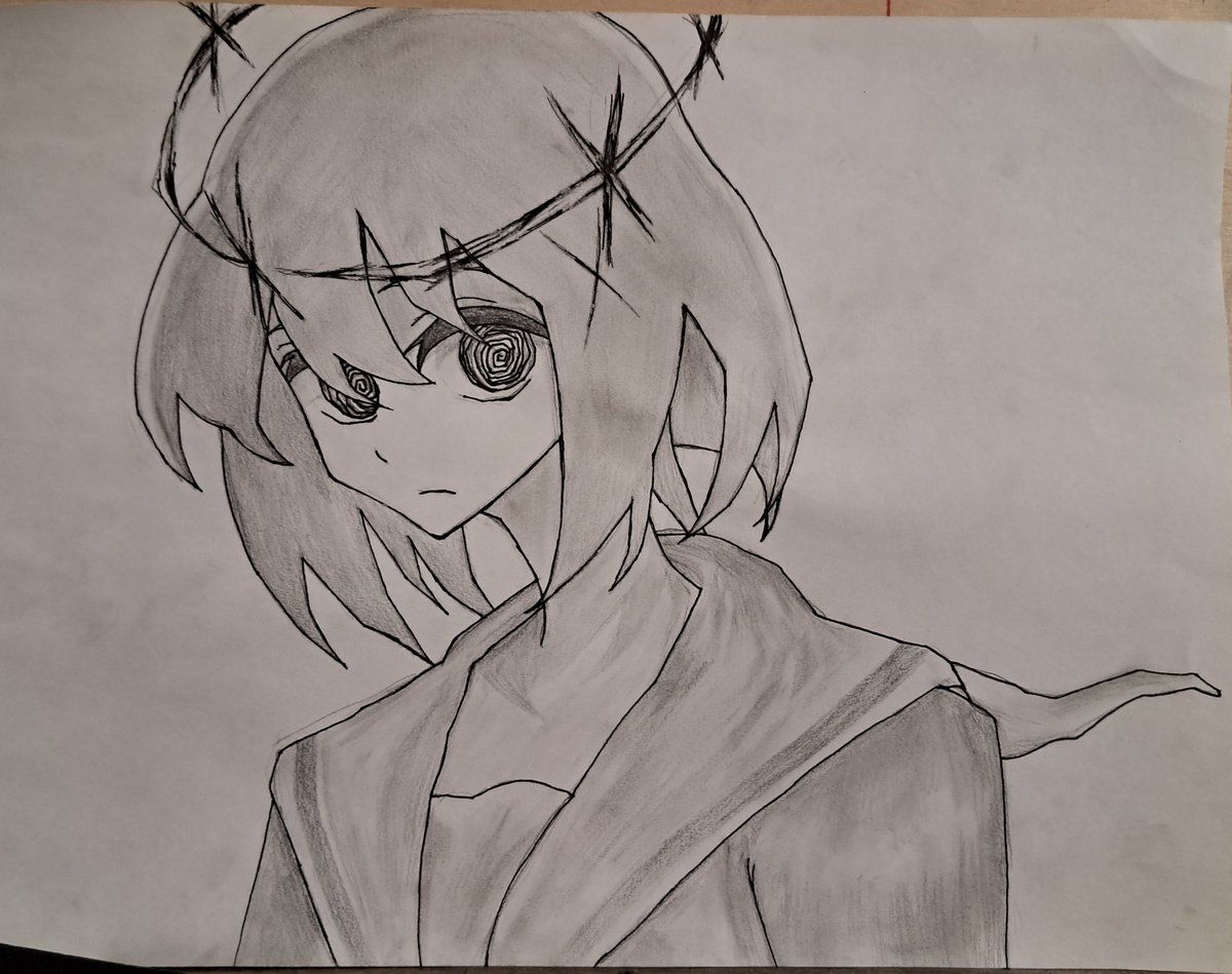 3Retyver's tweet photo. #Retyver3
@Kirai_dark, @nowoka_ .
Very magnificent eyes. I still wonder if I managed to portray them. https://t.co/Y0r2GRed8g