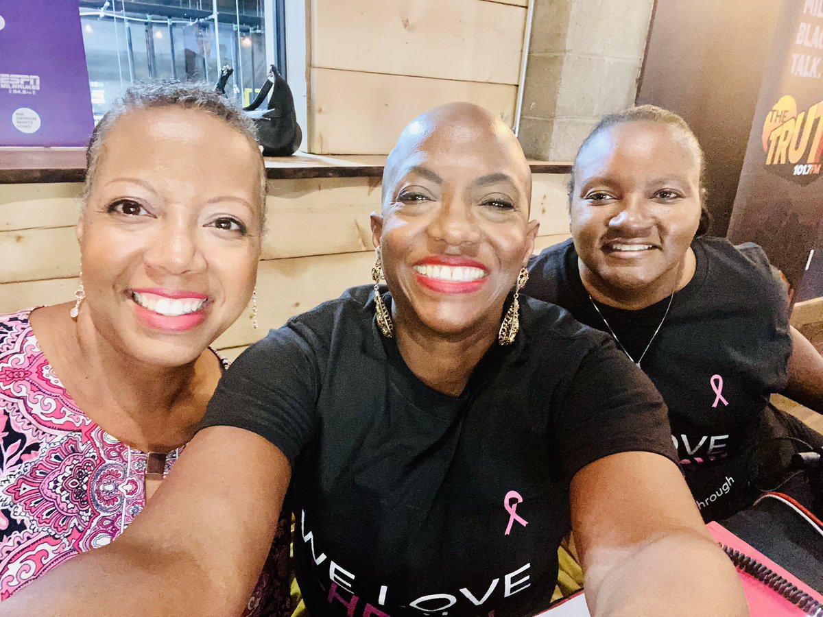 VivianLKing's tweet photo. We had SUCH a good time celebrating Cherie Harris, general manager of @1017TheTruth with the #ThriveThrough Specialty Show. We raised awareness and funds for cancer research at the Medical College of Wisconsin. It was a sincere pleasure co-hosting with my girl, @BaileyColeman. https://t.co/dLiV4Fl9Ty