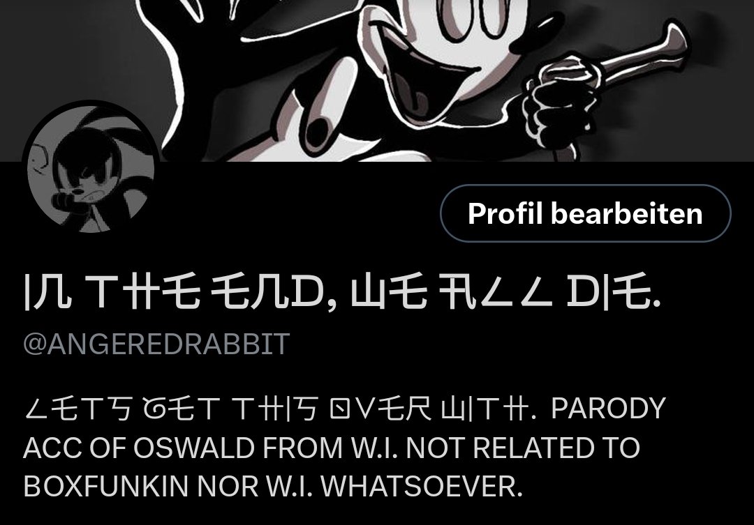 //MY ALT IS UP!

GO FOLLOW IT!

@ANGEREDRABBIT