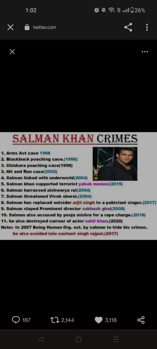 Hey_Somraj's tweet photo. @Lakshay_36 #boycottsalm https://t.co/BmTKxOSML2