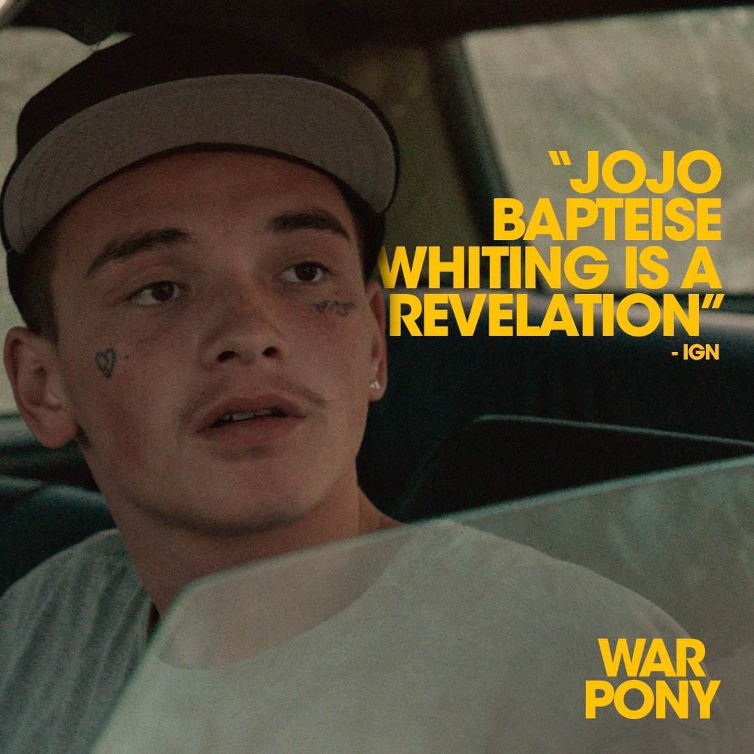 Jojo Bapteise Whiting delivers his powerful debut performance as Bill in #WARPONY - Out Now