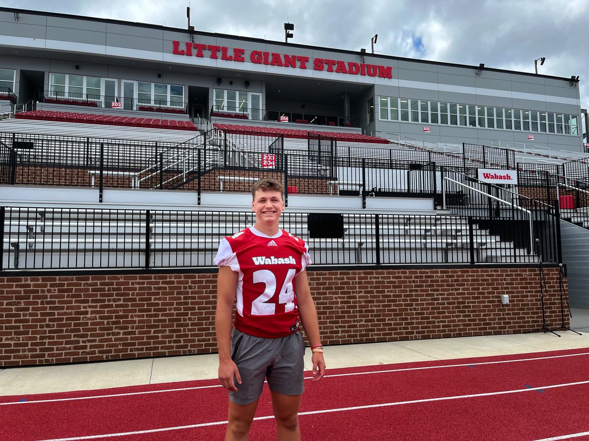 I had a great time today at Wabash College on an official visit! Thank you @e_stambaugh10 for the invite. <a href="/CoachJeffSmock/">Jeff Smock</a> @TIGER_DEFENSE <a href="/LTStrength/">Lebanon Strength and Conditioning</a>