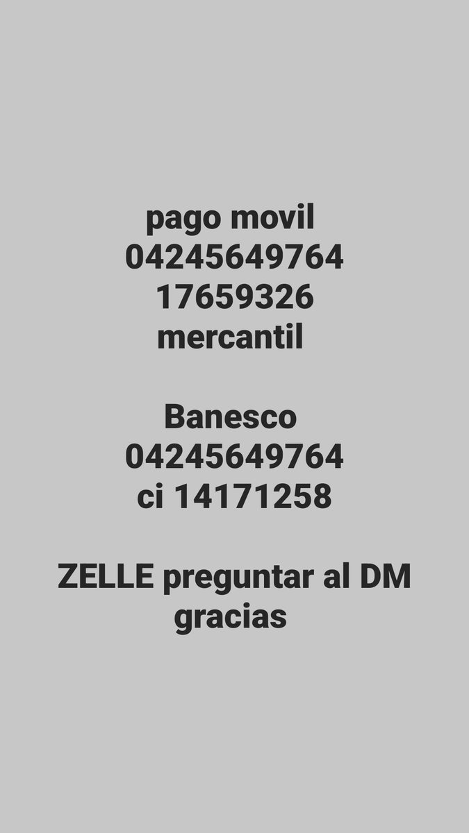 mariani87784922's tweet photo. Estoy necesitando con suma urgencia trileptal susp 6% para mañana, decapeptyl 11.25mg cuesta 450$ es muy cuesta arriba cumplir con los tratamientos y terapias .

Si puedes regalarme un rt o 1$ estare agradecida🙏mi condición no espera hay q seguir para lograr resultados positivos https://t.co/xIXM2Ql7Et