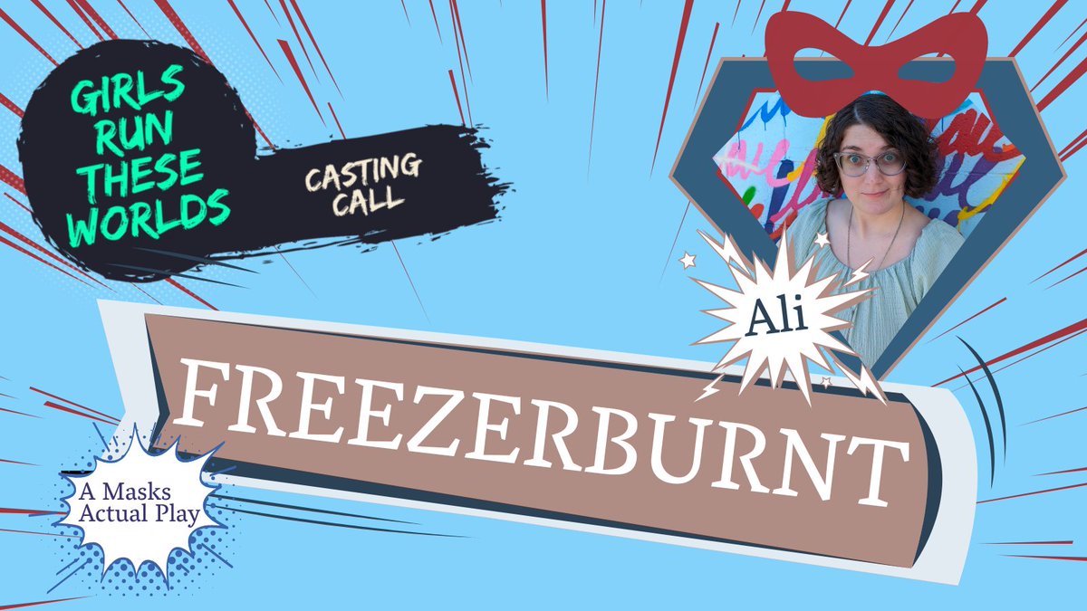 BIPOC players prioritized: In FREEZERBURNT, you’ll play as an up-and-coming superheroine who has been ‘fridged’, and you’ll work to reclaim your story with a group of other young heroes who’ve had similar experiences to your own. Join @Ali_acta_est ➡️  buff.ly/43N3D09
