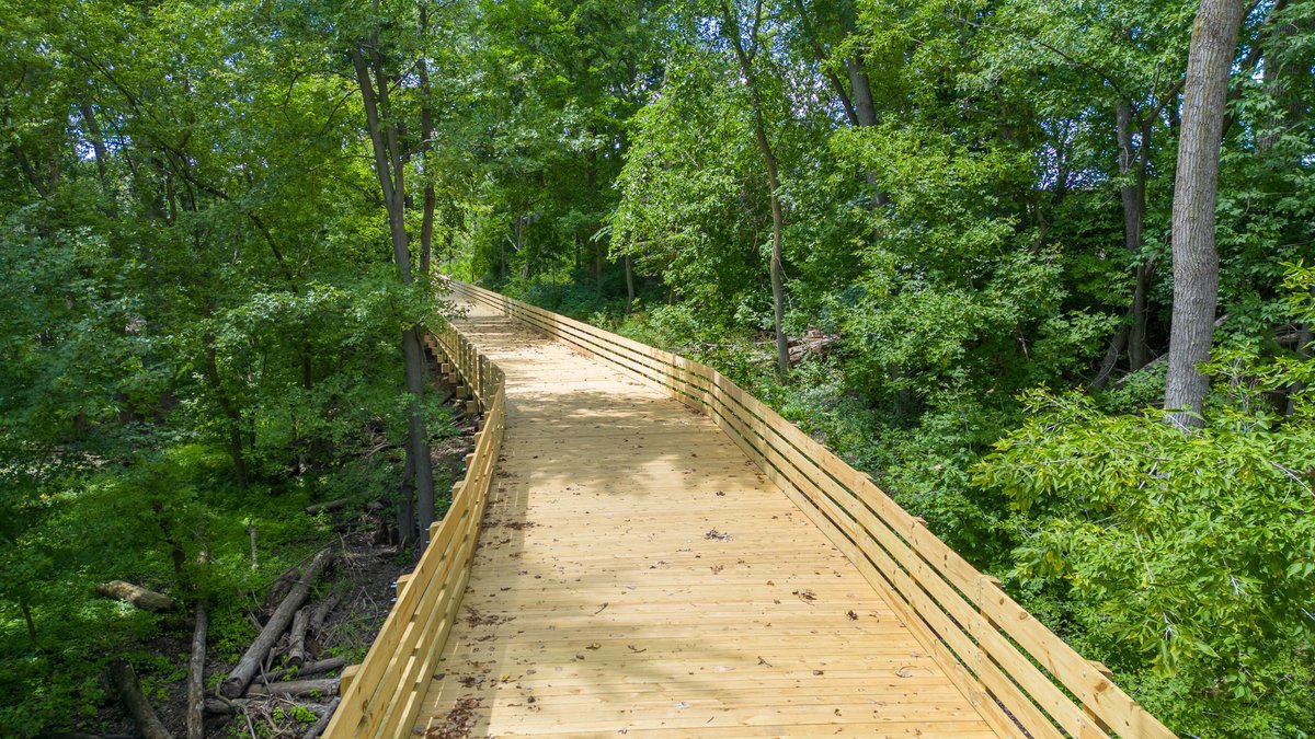 Progress is coming along with the new extension to Lake Lansing!