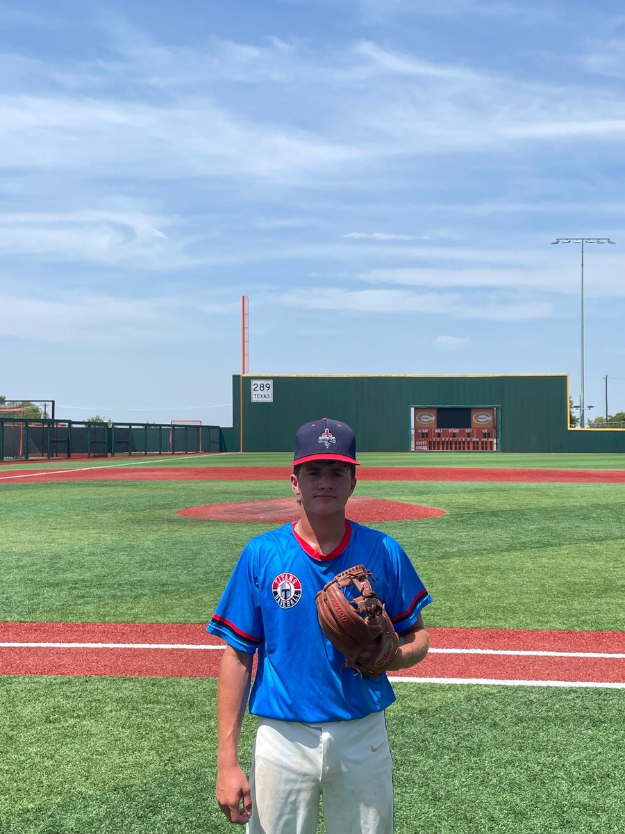 FiveToolTexas's tweet photo. F: @TexomaTitans 11, East Texas Most Wanted 2
PoG: Shooter Boatright 3-3, 2 3B, 5 RBI, 2R
Pitcher: Hunter Boatright 4 IP, 5K, ER
Notable: Luke Sanders 2-3, 2 2B, RBI, R https://t.co/XDW6UluOGb