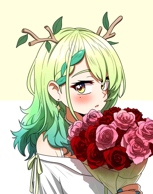 #HololiveEN #FineFaunart flower