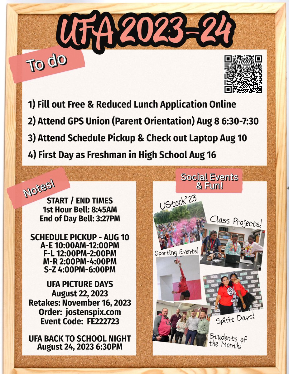 UHS Freshman Academy tweet media