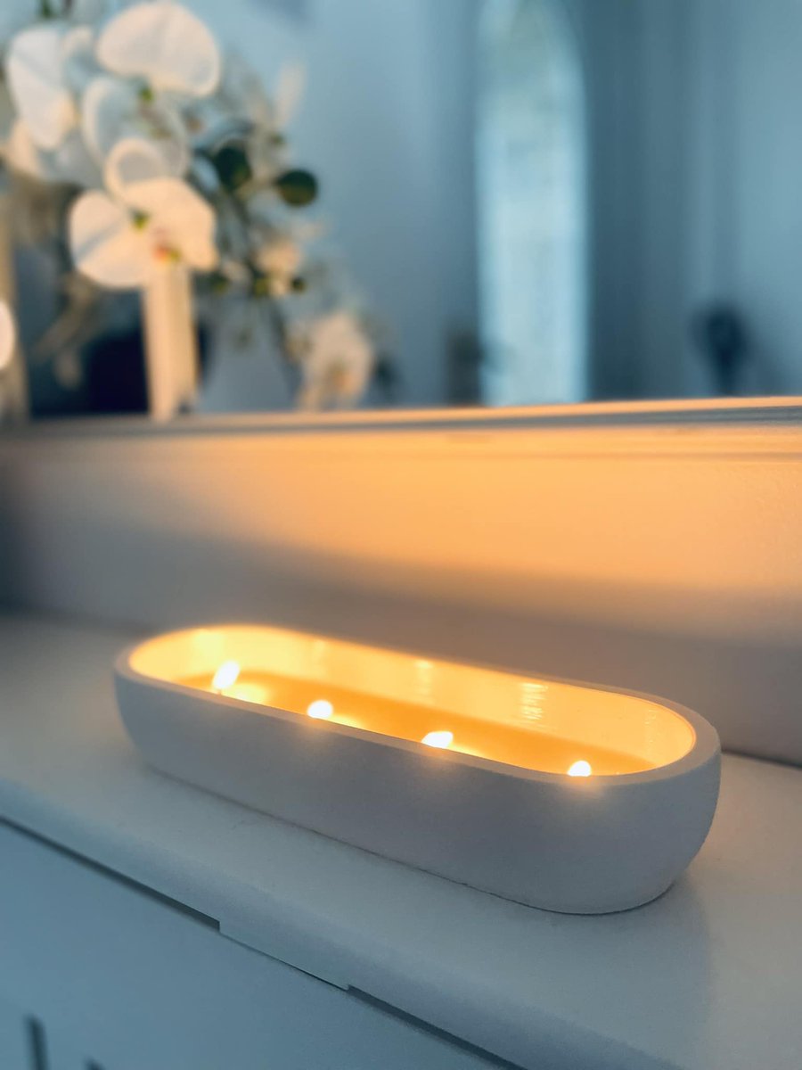 4 wick oblong candle coming soon!