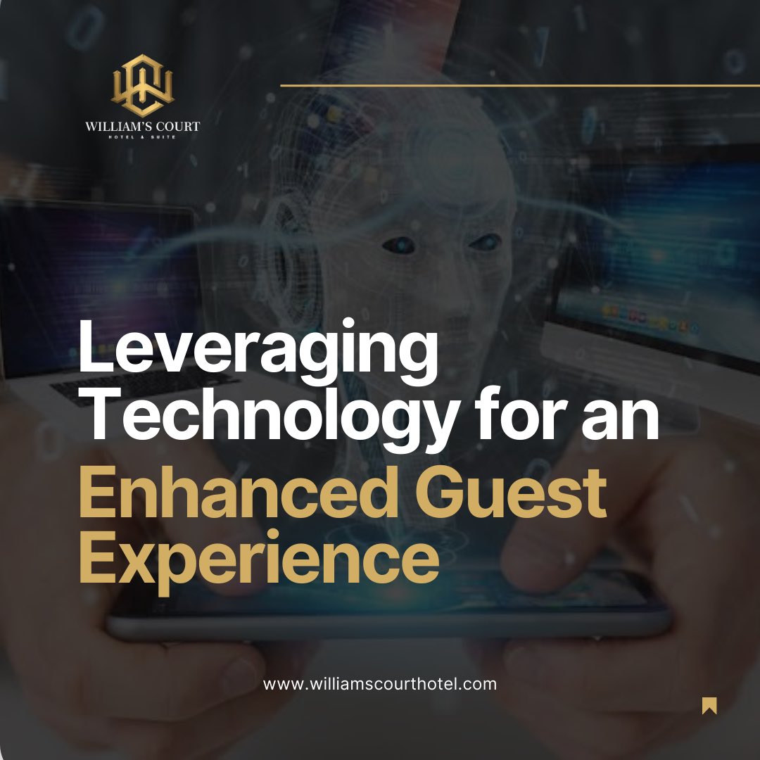 williamshotels's tweet photo. At William’s Court Hotel &amp; Suites, we invite you to experience the future of hospitality with our digital advancements that ensure an unforgettable stay. 

Join us as we embark on this exciting journey of digital transformation in the pursuit of excellence. 🌐🏨✨ https://t.co/m8NBsJqeh0