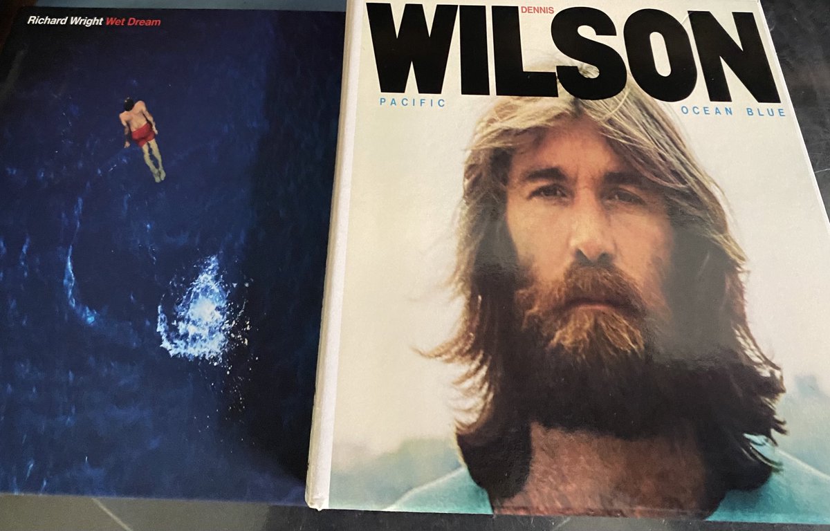 MagpieSaint's tweet image. Richard Wright Wet Dream delivered yesterday and played several times yesterday/today
Made me think of Dennis Wilson Pacific Ocean Blue for some reason?