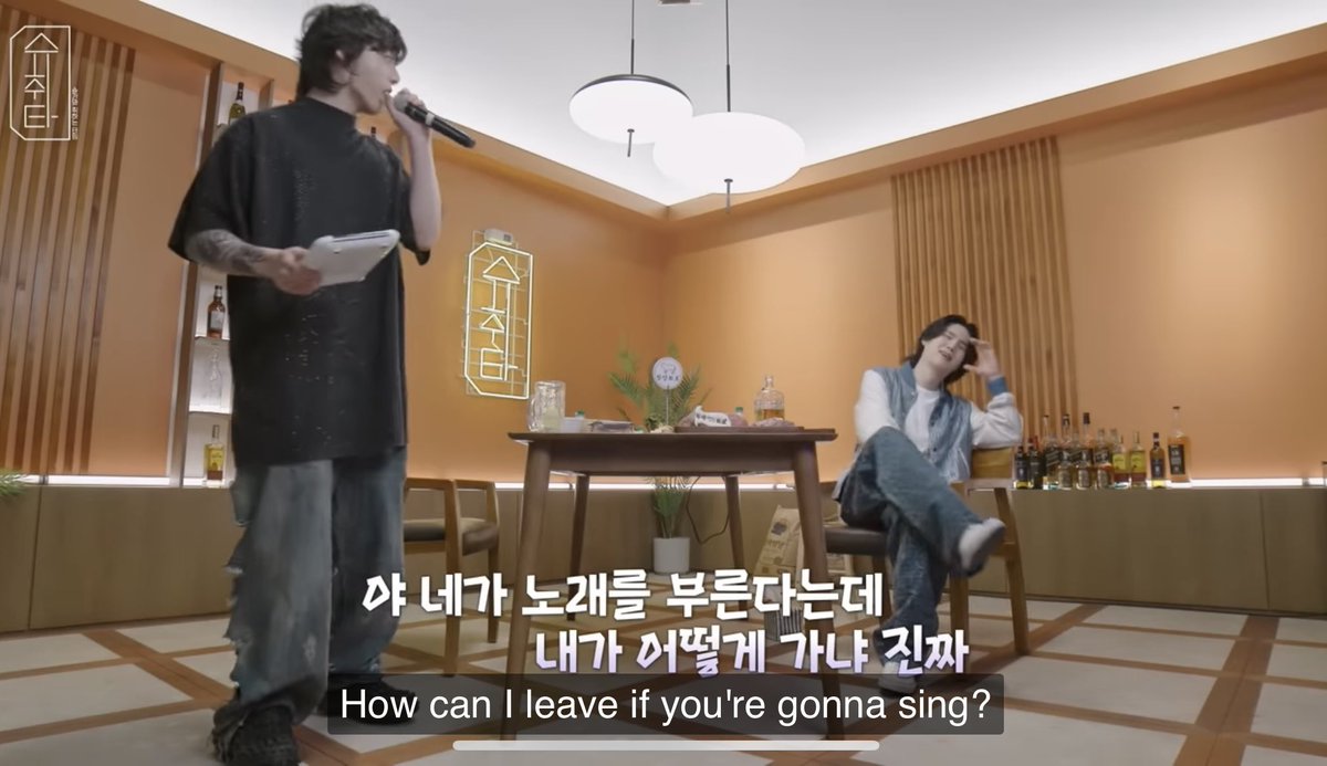 ksjmoonko's tweet photo. My favorite part of JK on Suchwita. Loved that he sang That, That to Yoongi! 👏🏽👏🏽👏🏽🥰🫶🏽💜 #오늘의슈가 #오늘의정국 #SUGA #슈가 #Jungkook #프로유튜버민윤기 #우리정구기다콧네다콧써 #민스트라다무스폼미쳤따이 https://t.co/ZERJgiawt6