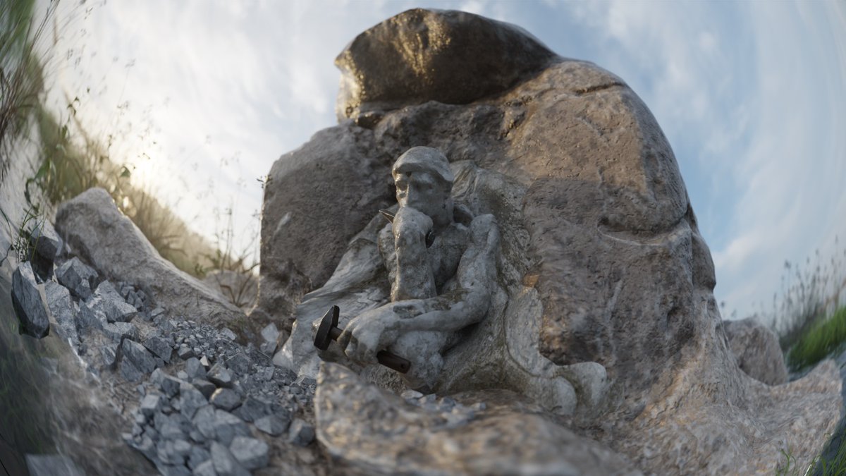 KidderWibbit's tweet photo. “Man cannot remake himself without suffering, for he is both the marble and the sculptor”
- Alexis Carrel

#blender3d #SURREALISM https://t.co/FyXygH19RN