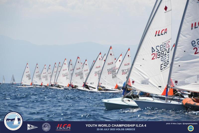 ILCA 4 Youth World Championships at Nautical Club of Volos &amp; Argonauts, Greece Day 5 - Three races were completed on the penultimate day yachtsandyachting.com/news/264900/?s…