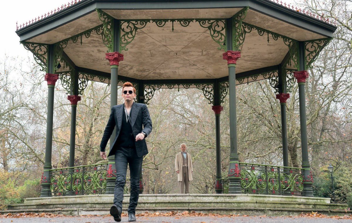 whinydan's tweet photo. #GoodOmens2 #GO2Spoilers #GoodOmens2Spoilers 
.
.
.
.
.
the breakup // the divorce https://t.co/CprN6TCZi3