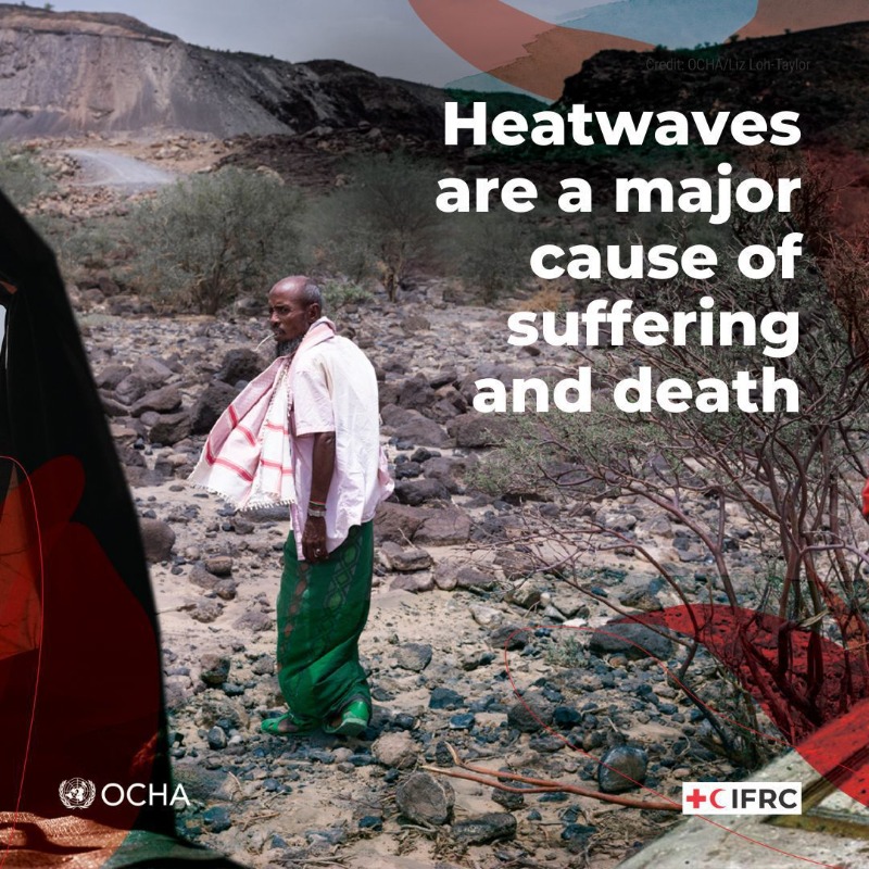 antonioguterres's tweet photo. Heatwaves already kill thousands of people every year.

Without sustained investments in climate mitigation &amp; adaptation, we are destined for a future of ever larger and deadlier heat disasters.