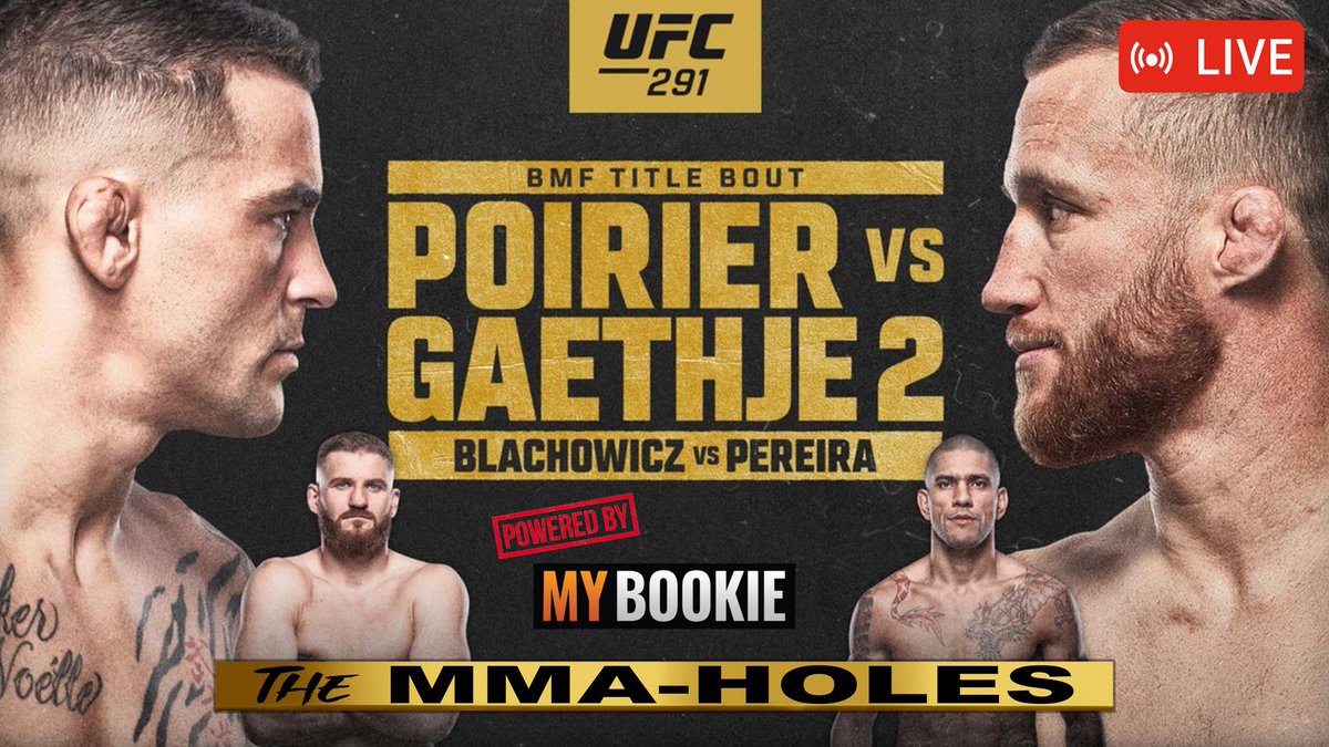 TheMMAholes's tweet photo. TONIGHT the GREATEST reaction show is back for #UFC291!
https://t.co/1LTrgNBhK5

80k subscribers incoming 🚀 https://t.co/JkeONtlgJc