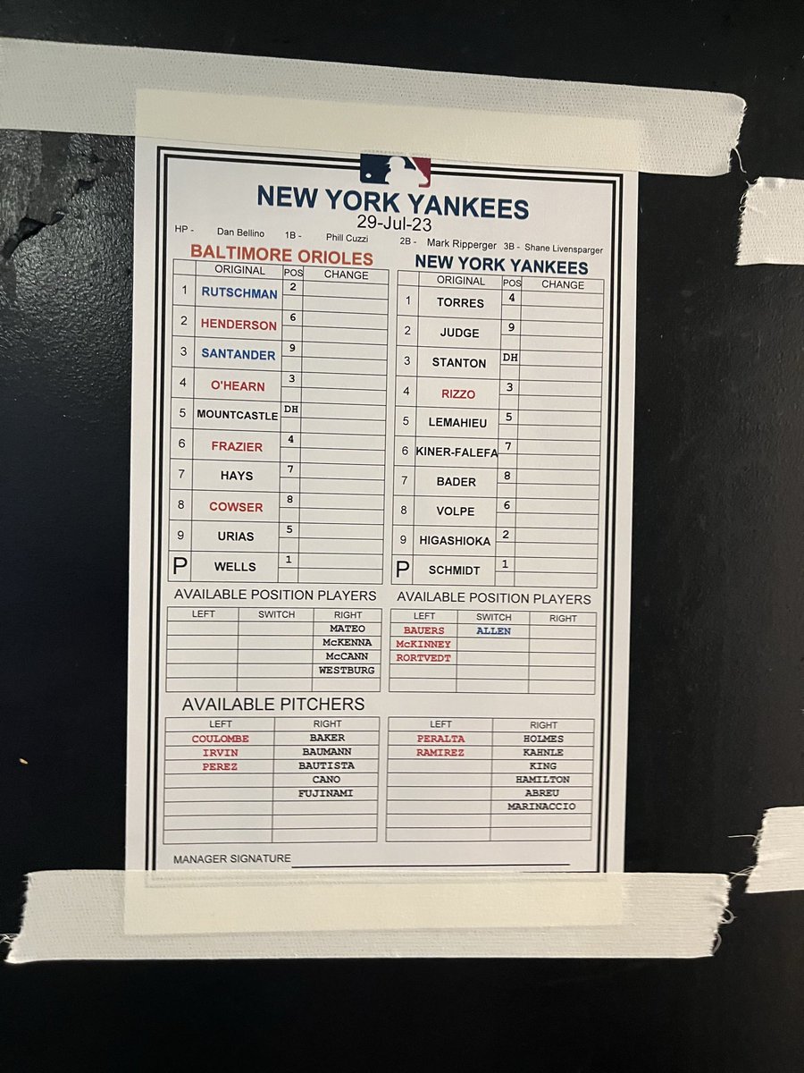 Aaron Judge is in the lineup again tonight, playing right field. #Yankees