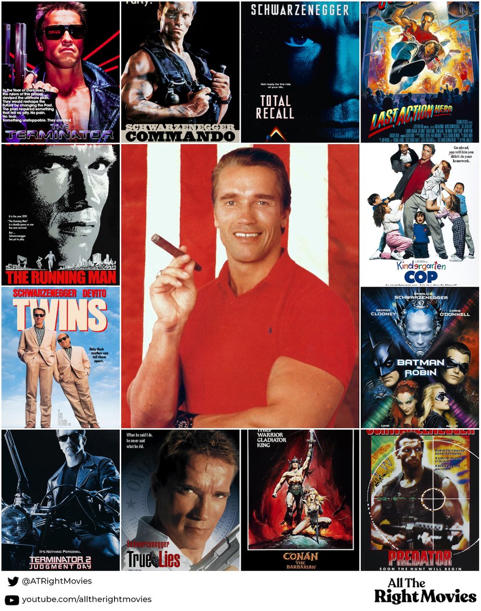Happy birthday ARNOLD SCHWARZENEGGER. One of Hollywood's biggest movie stars with some huge classics, which is your favourite of his?