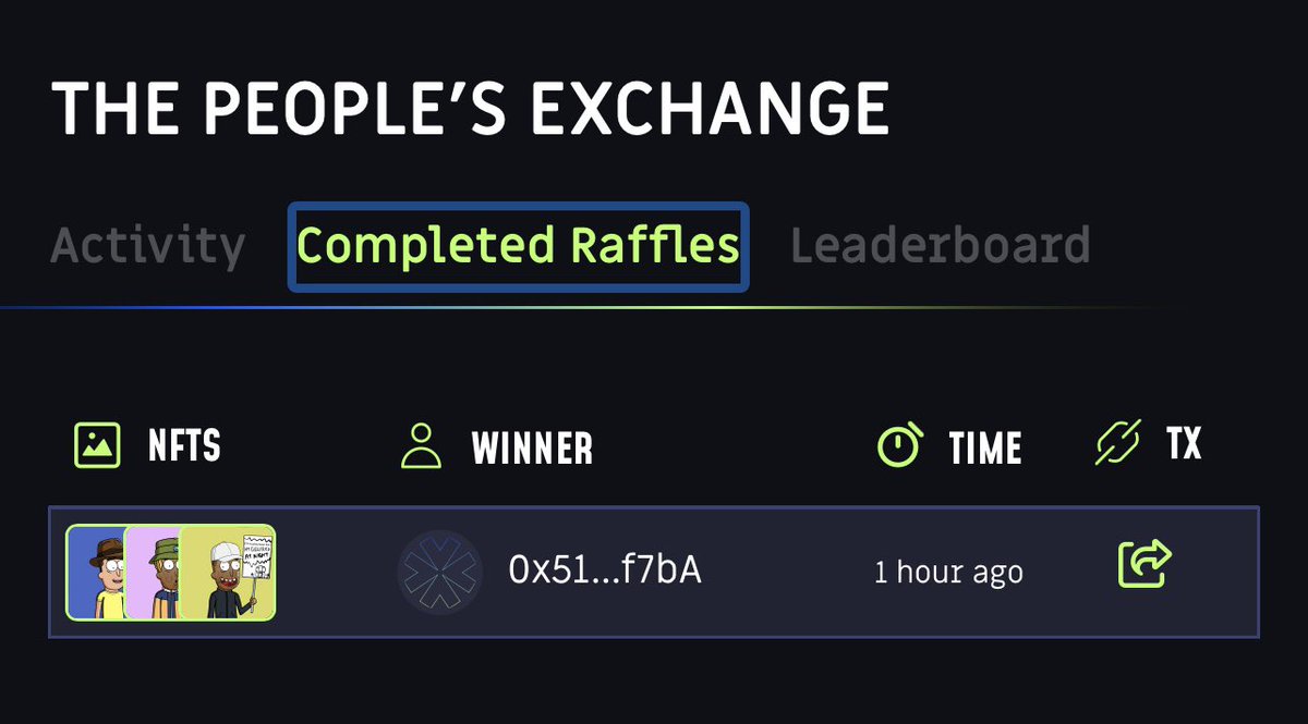 SrPeters's tweet photo. THE FIRST WINNER OF THE @RAFLDex PLATFORM HAS BEEN ANNOUNCED in https://t.co/J2UgokIaTv 🎟🔥🏆

AND THE NFTS, HE ALREADY GOT THEM.

CLEAR, TRANSPARENT &amp; EFFICIENT. WELCOME TO @RAFLDex https://t.co/DDtURqtcHq