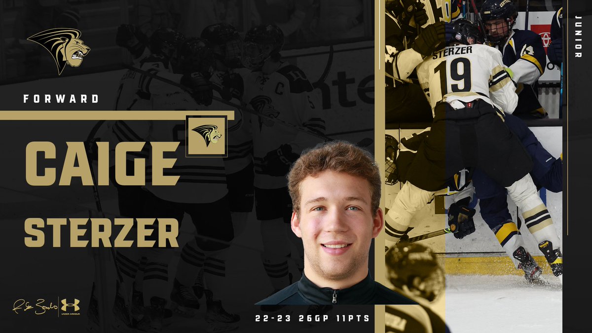 LindenwoodHKY's tweet photo. 19 days until school only means one thing...

Today we spotlight Junior Caige Sterzer! 

Caige has been an instrumental force for your Lions the past two seasons!

#SamePrideNewHunt
#CaigeTheAnimal https://t.co/f1Ubsv5KHe