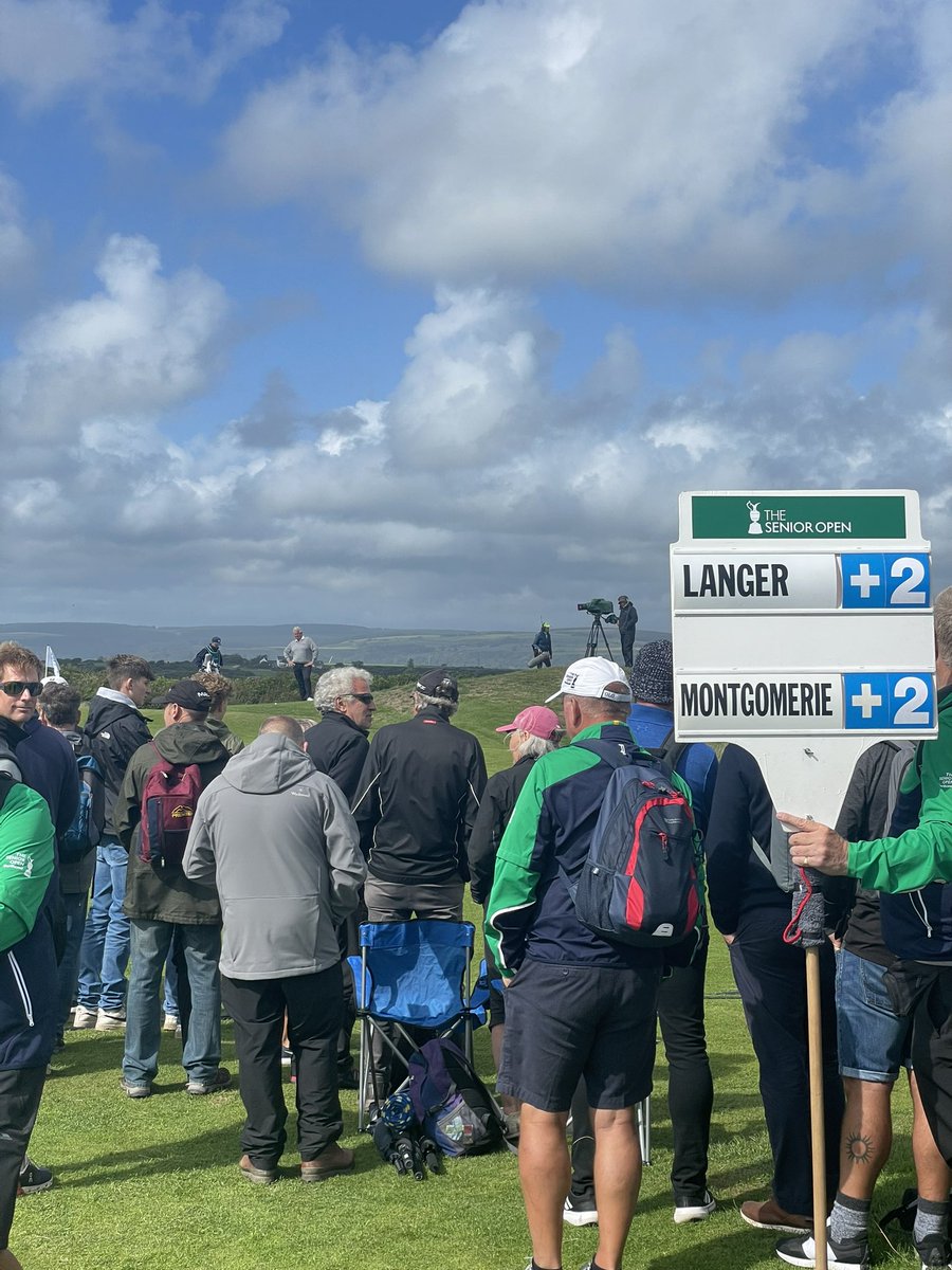 Fantastic day! Diwrnod Arbennig #SeniorOpen @Royal_Porthcawl @VisitWalesBiz @visitwales Final day tomorrow and well worth a visit! 🏴󠁧󠁢󠁷󠁬󠁳󠁿⛳️ #golf @wales_golf