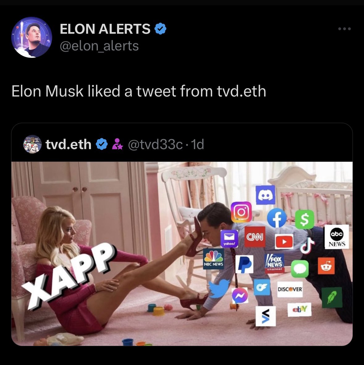 When Elon Musk likes your tweet 🤯