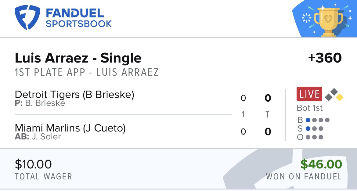 basesgod's tweet photo. GOOD START 🔥 https://t.co/0nyTUwEg5k