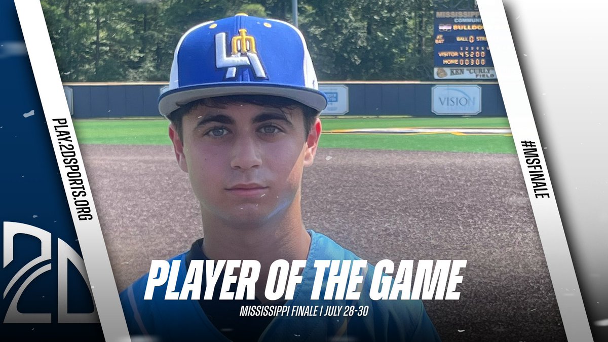 2D Sports Player of the Game tweet media