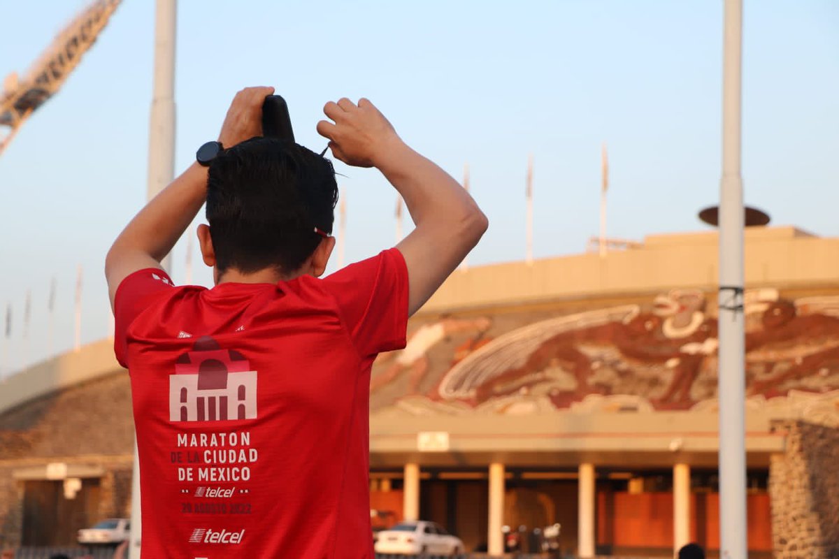 CorreCDMX's tweet photo. ¡Hasta alcanzar el objetivo! 🎯

Desde las 6:30 am comenzamos a disfrutar el primer fin de semana del Maratón por Etapas, 11 kilómetros que fueron todo un desafío y que nos prepararon para el magno evento del próximo 27 de agosto. https://t.co/p5Qkc250AH