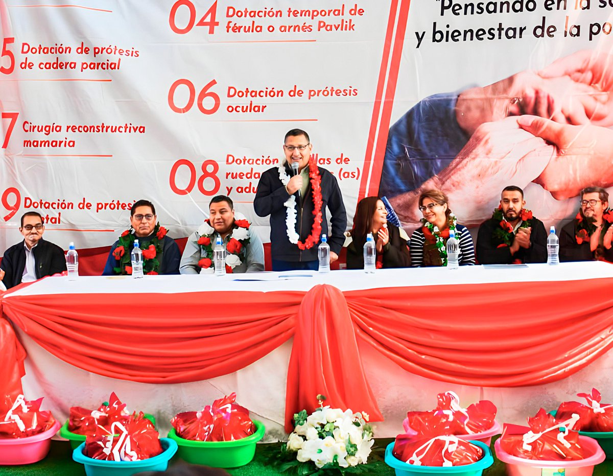 OscarBarzon's tweet photo. Destinamos recursos económicos para el SUSAT II Generación, con lo que se podrá entregar audífonos, lentes y las prótesis que la población necesite luego de una valoración médica. https://t.co/hA6Cq72Mao
