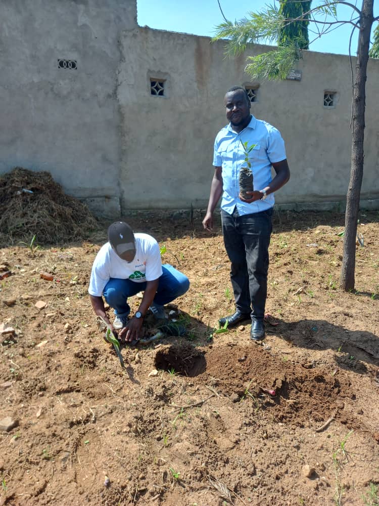 Today we were joined by the amazing president of the <a href="/rctnansana/">Rotaract Club of Nansana RID 9213 - The Titans</a> of #D9213 in Bujumbura for the tree planting interclub action. 
#conservingtheenvironment
#imaginingrotary
#rotaryburundi
#rotaryinternational