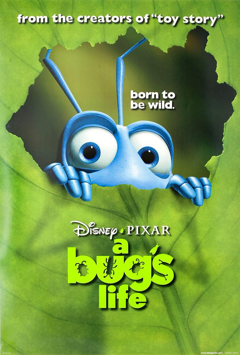 ChrisMichael85's tweet photo. #MovieTime
A Bug's Life / 1998 / Comedy / USA
D: John Lasseter
W: Andrew Stanton, Donald McEnery, Bob Shaw, John Lasseter, Joe Ranft
#FilmCollection
#ForThePodcast https://t.co/Srtsm9P5bJ