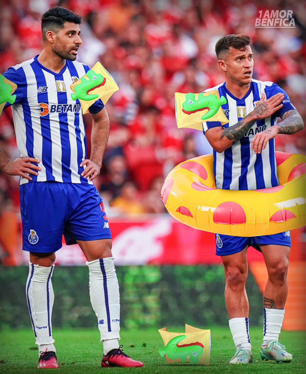 Já estão preparados para a final da SuperTaça ! 😂🏊‍♂️