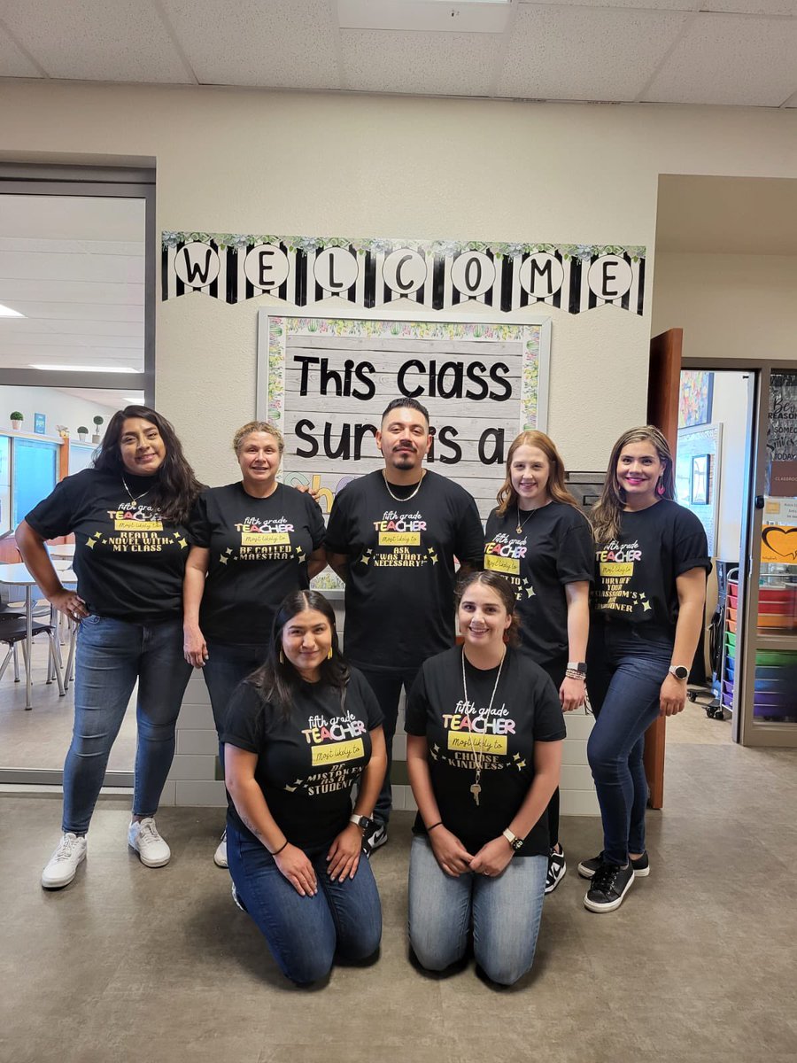 Jaymee Rivas (@jrivas_phe) on Twitter photo I know with this team ANY mission IS possible !!! Fifth Fam is locked and loaded for 2023-2024 school year 💜
<a href="/PurpleHeart_ES/">Gloria Aguirre</a> <a href="/FBurciaga_PHES/">Mrs. Burciaga</a> <a href="/MRivera_PHE/">M. Esther Rivera</a> <a href="/AVillanueva_PHE/">Alyssa Villanueva</a> <a href="/kahernandezPHE/">Kaitlin Cook</a> <a href="/GFaivre_PHES/">Gabriela Faivre Lopez</a> #MissionISPossible I know with this team ANY mission IS possible !!! Fifth Fam is locked and loaded for 2023-2024 school year 💜
<a href="/PurpleHeart_ES/">Gloria Aguirre</a> <a href="/FBurciaga_PHES/">Mrs. Burciaga</a> <a href="/MRivera_PHE/">M. Esther Rivera</a> <a href="/AVillanueva_PHE/">Alyssa Villanueva</a> <a href="/kahernandezPHE/">Kaitlin Cook</a> <a href="/GFaivre_PHES/">Gabriela Faivre Lopez</a> #MissionISPossible