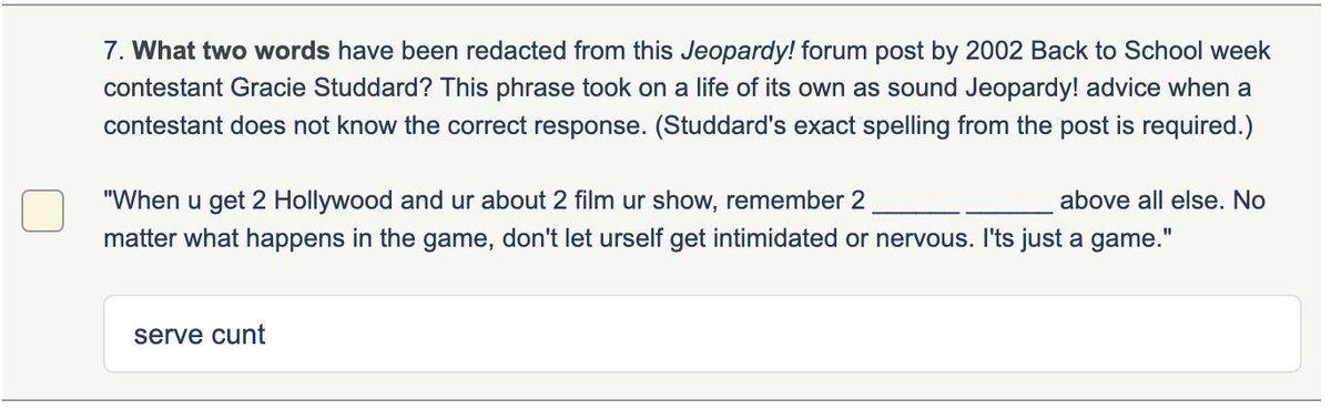 joeylavarias's tweet image. Why isn’t there a Very Best Wrong Answer contest for 1DS #LearnedLeague @LearnedLeague