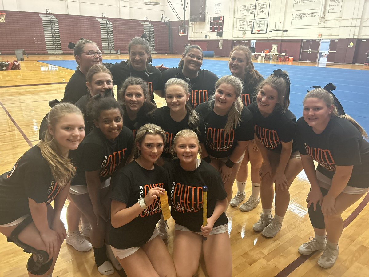 UCA Tri-State Commuter Camp Day 2 <a href="/UCAupdates/">UCA</a> Finishing the day with the highest possible ribbon, Gold Superior,  for Sideline and Cheer. #susfso #thisishome