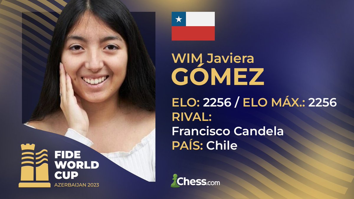 chesscom_es's tweet image. 🇵🇾 Axel Bachmann, insignia de Paraguay, volverá a representar la bandera tricolor en la Copa del Mundo.

🇨🇱 Chile contará con 3 representantes en el Mundial.
Pablo Salinas nos dio "La Inmortal de Salinas" el año pasado.