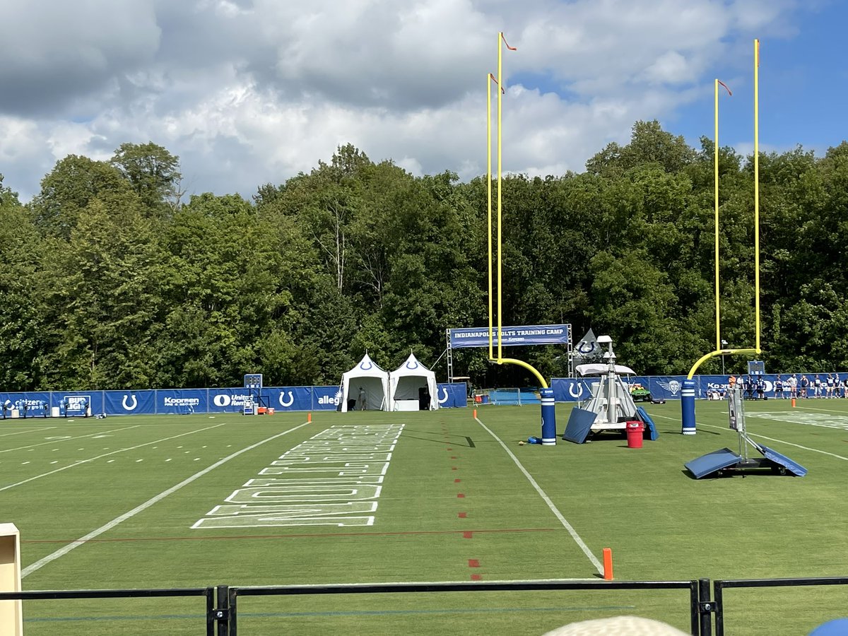 We here #ColtsCamp #ForTheShoe