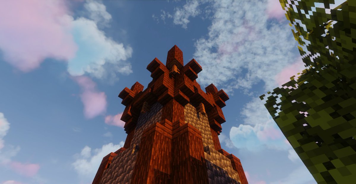 GGalaxy_'s tweet photo. Am oberen Teil vom Wald gearbeitet, der Aussichtsturm ist fertig.. ich mag ihn 0.0 https://t.co/EbZUKYBUR8