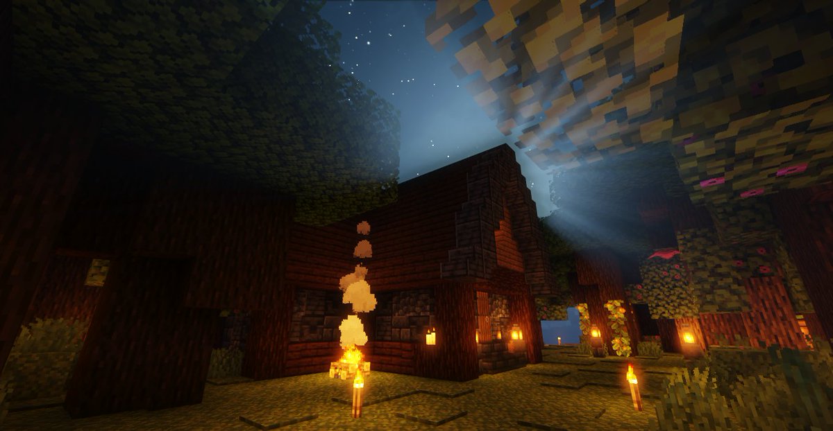 GGalaxy_'s tweet photo. Heute an einem weiterem Haus im Wald gearbeitet ^^, fertig sieht es noch besser aus als auf diesen Bildern! https://t.co/gJh915T2Im