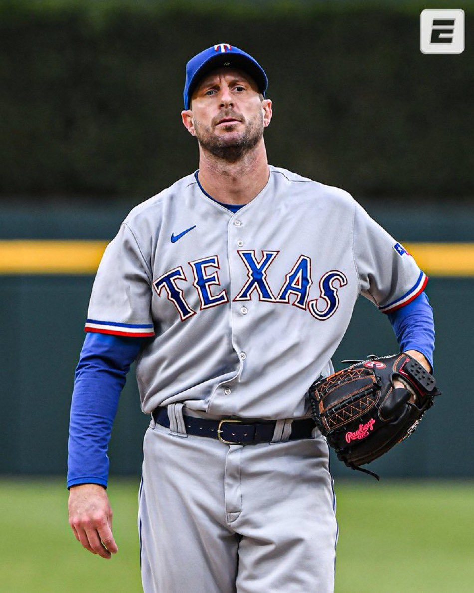 Max Scherzer is all in. He is a Texas Ranger for the remainder of his contract. 

Pic credit <a href="/espn/">ESPN</a>