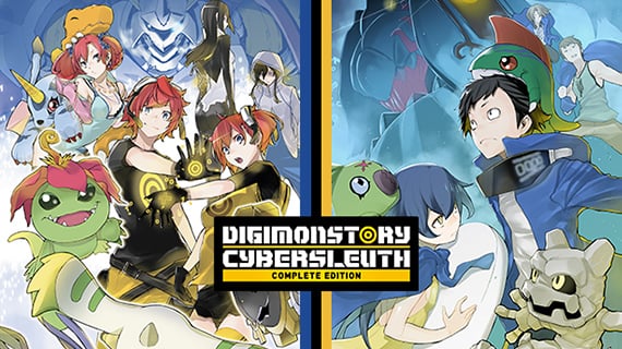 DruagaBlackhart's tweet image. I need my monster taming fix, so I&apos;m redownloading #DigimonStoryCybersleuth/#HackersMemory. Love that both versions are included in the Complete Edition!

#NintendoSwitch #Digimon #Digivolve